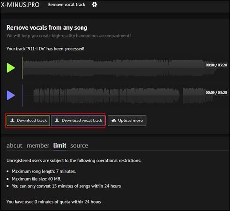x minus. pro|x minus pro vocal cut.